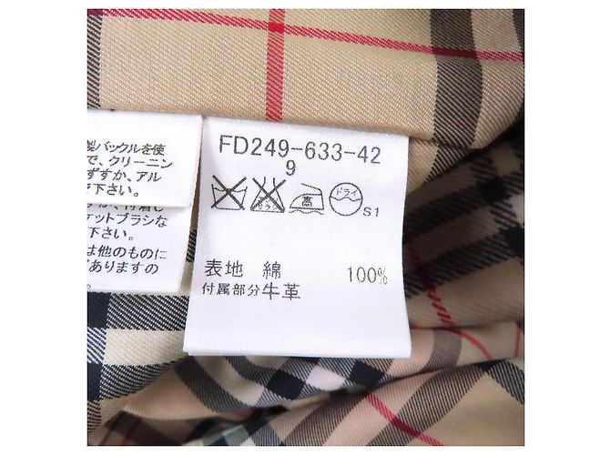 Trench coat de piel Rex de Burberry Londres Beige - vista 9