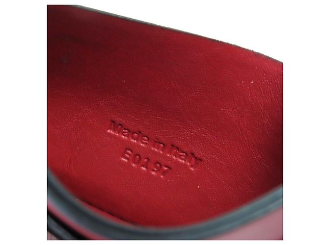Berluti Pass case Calligraphy Leather Card Case Brown - view 7