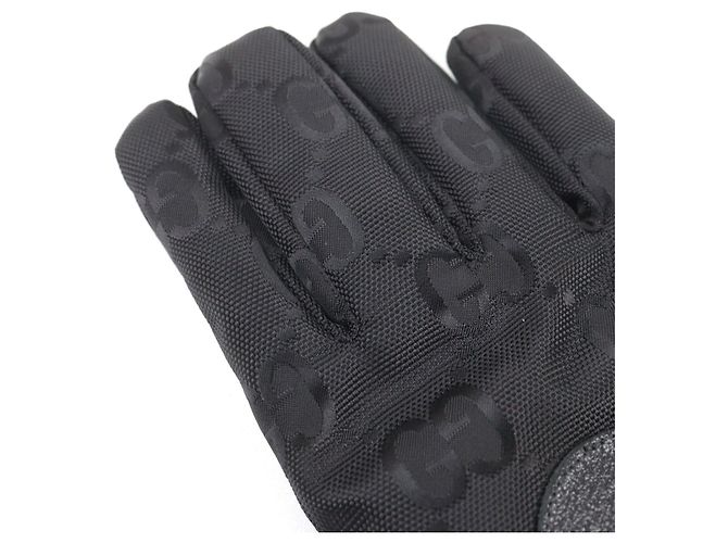 Gants de ski Gucci Gants en cuir Noir - vue 6
