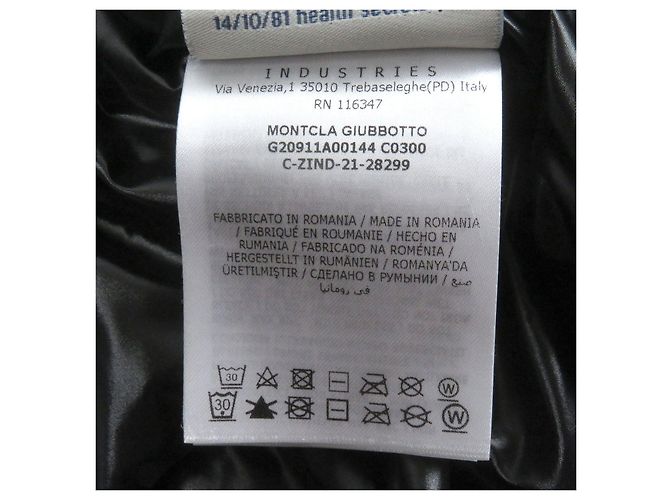 Chaqueta de Plumas de Nylon MONTCLA de Moncler Negro - vista 9
