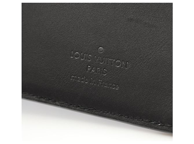 Cartera larga Brazza Aerogram de Louis Vuitton Negro - vista 4