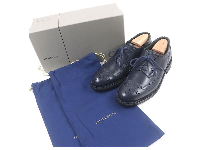Autre Marque Scarpe eleganti J.M Weston Scarpe Derby in pelle - vista 2