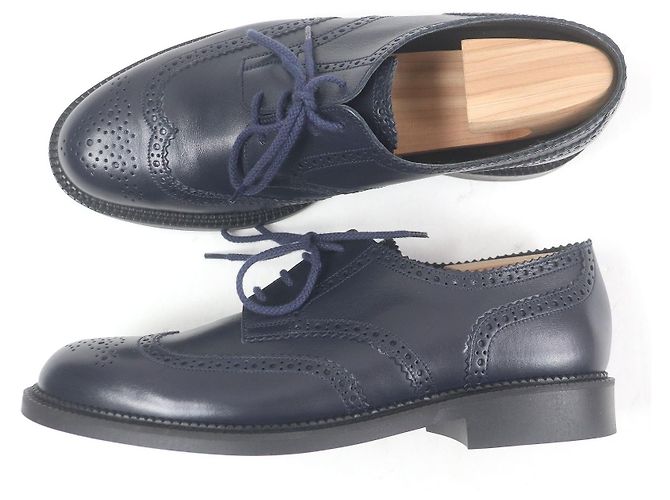 Autre Marque Scarpe eleganti J.M Weston Scarpe Derby in pelle - vista 4