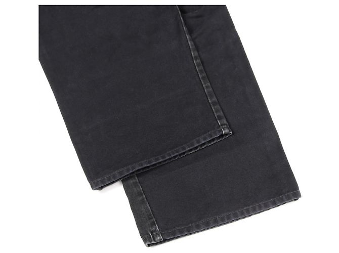 Pantalones de trabajo de denim Louis Vuitton en denim monogramado Negro - vista 7