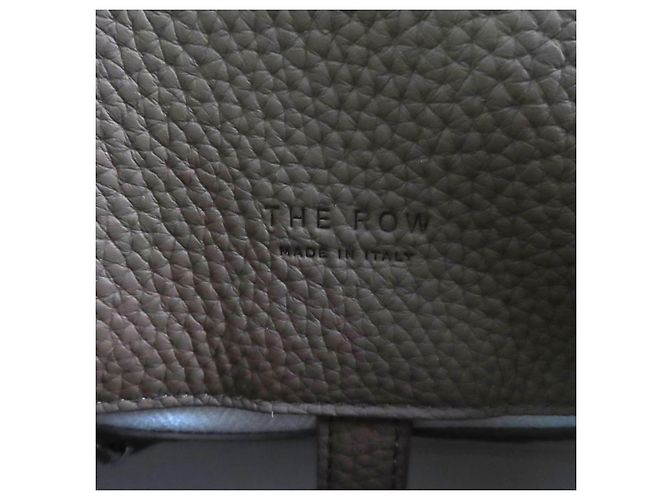 THE ROW Borsa in pelle di vitello Soft Margaux 12 Beige Taupe - vista 11