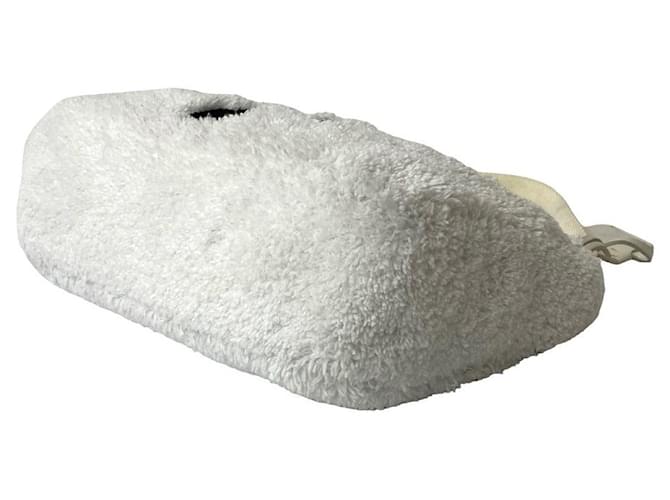 Borsa mini Terry di Prada Bianco - vista 9