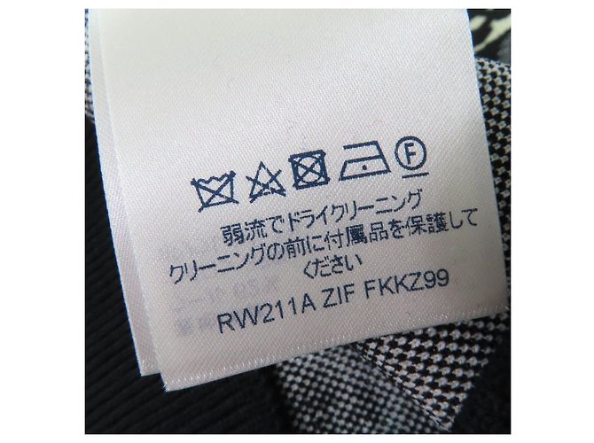 Strickwollrock mit Monogram SINCE1854 von Louis Vuitton Schwarz - Ansicht 8