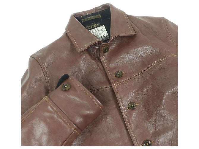 Autre Marque Abrigo de cuero de caballo Stockman de COLIMBO Castaño Bronce - vista 2