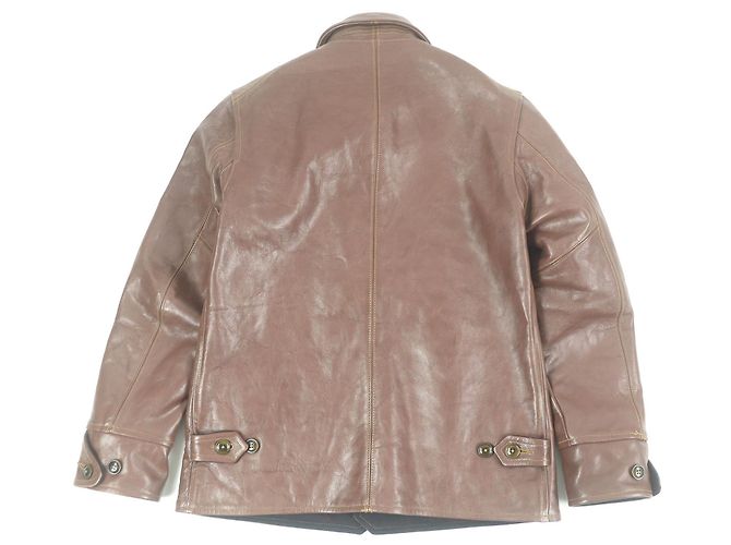 Autre Marque Abrigo de cuero de caballo Stockman de COLIMBO Castaño Bronce - vista 4