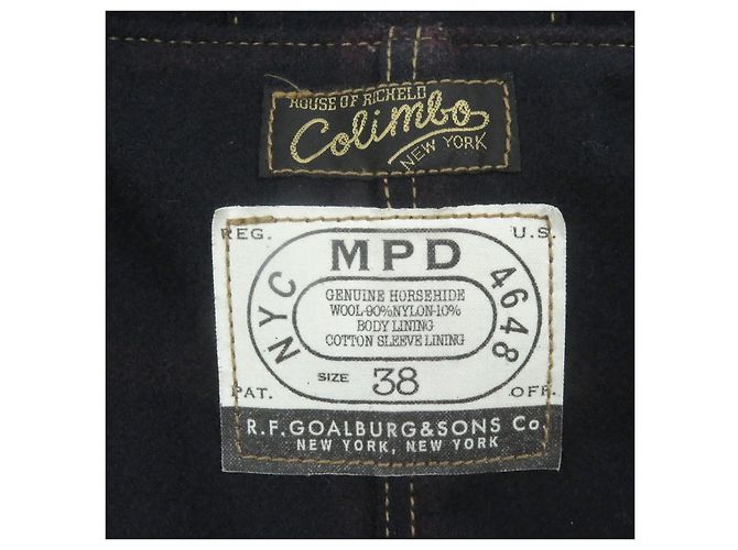 Autre Marque Abrigo de cuero de caballo Stockman de COLIMBO Castaño Bronce - vista 6