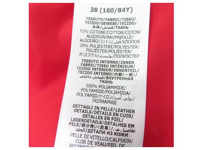Chaleco de plumas de lona de algodón GG Gucci Castaño - vista 13