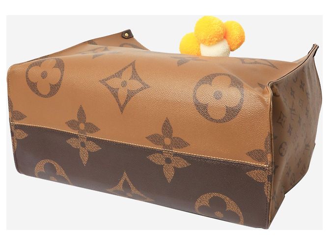 Louis Vuitton Borsa OnTheGo MM marrone 2019 - vista 5