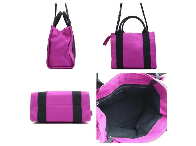 Everyday Borsa a spalla Balenciaga Nero Porpora - vista 2
