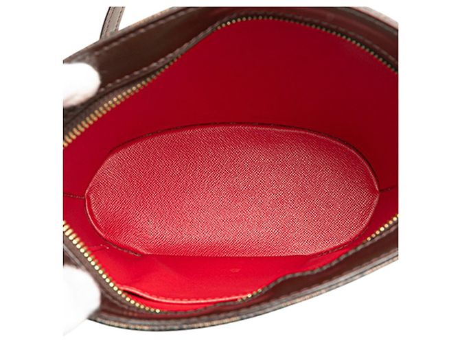 Louis Vuitton Marrone Damier Ebene Drouot - vista 4