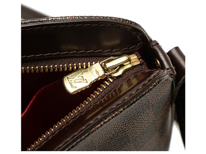 Louis Vuitton Marrone Damier Ebene Drouot - vista 7
