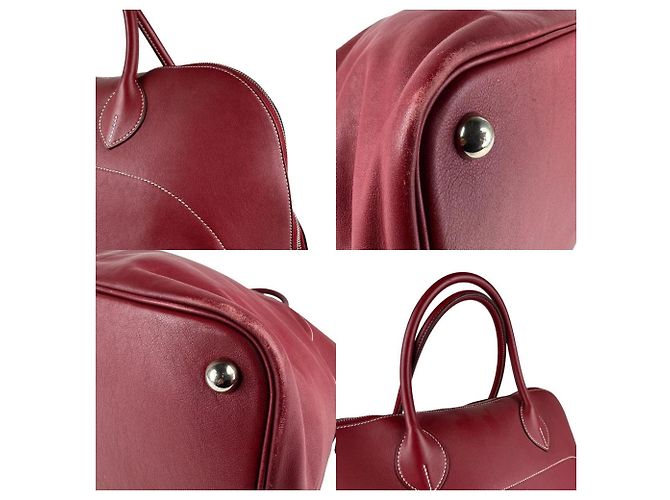 Borsa Hermès Bolide Relax 45 Rosso - vista 4