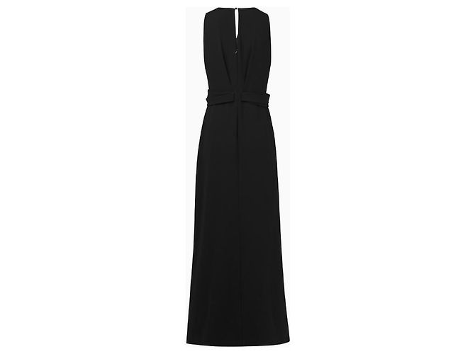 Max Mara Kleid, Modell Drapée Noire Circa 2010. Schwarz - Ansicht 2
