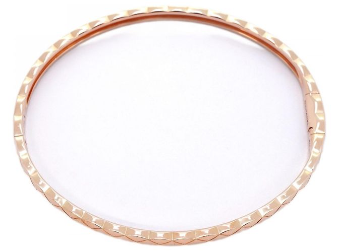 Bracciale Mini Coco Crush di Chanel in Oro Rosa - vista 3