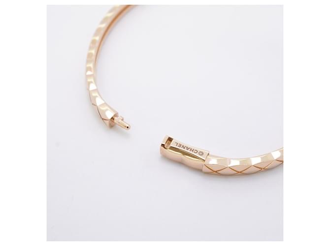 Bracciale Mini Coco Crush di Chanel in Oro Rosa - vista 4