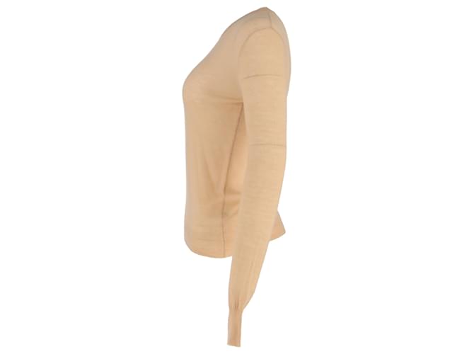 Joseph Cashair Pullover aus beigem Wolle - Ansicht 2