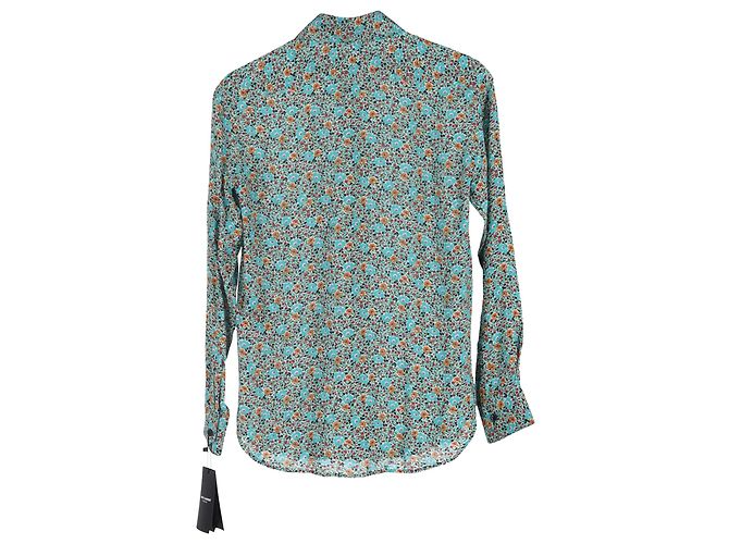 Saint Laurent Button-Up-Hemd aus Viskose mit Blumenmuster - Ansicht 2