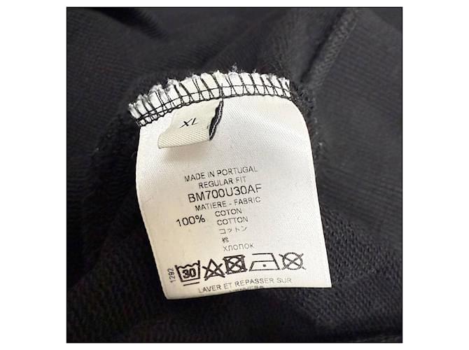 Givenchy Sweatshirt mit gebrochenem Logo aus schwarzer Baumwolle - Ansicht 5