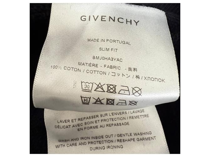 Schwarzer Baumwoll-Sweatshirt mit Givenchy-Logo-Druck - Ansicht 4