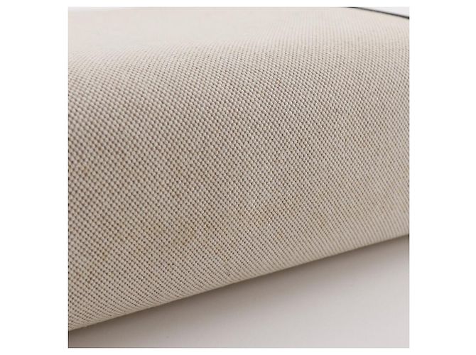 Borsa a mano in vitello Vanity di Hermès Nero Beige - vista 12