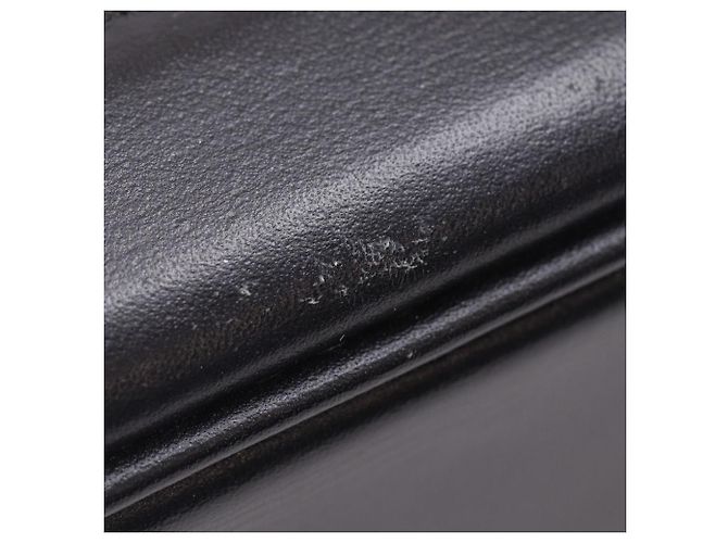 Borsa a mano in vitello Vanity di Hermès Nero Beige - vista 18