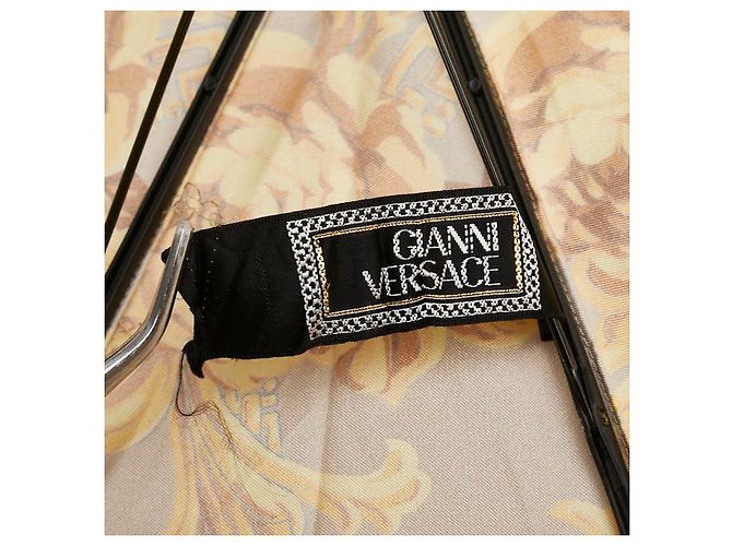 Faltbarer Regenschirm aus Polyester mit Blumenmotiv von Versace - Ansicht 8