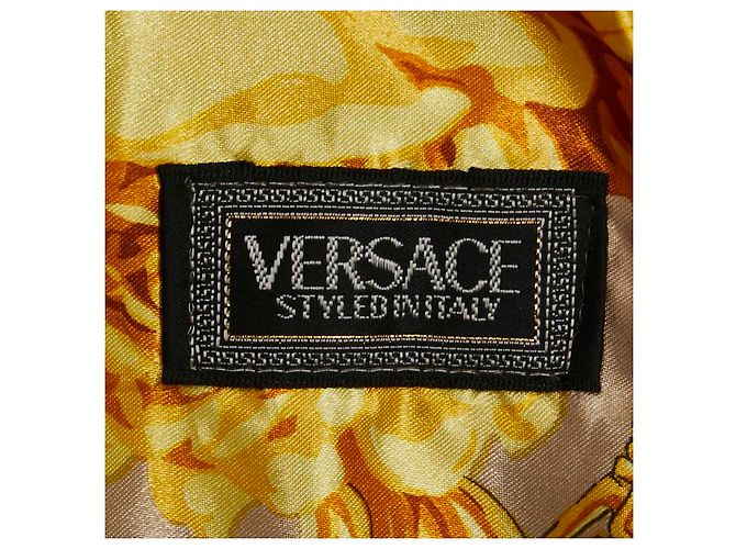Faltbarer Regenschirm aus Polyester mit Blumenmotiv von Versace - Ansicht 9