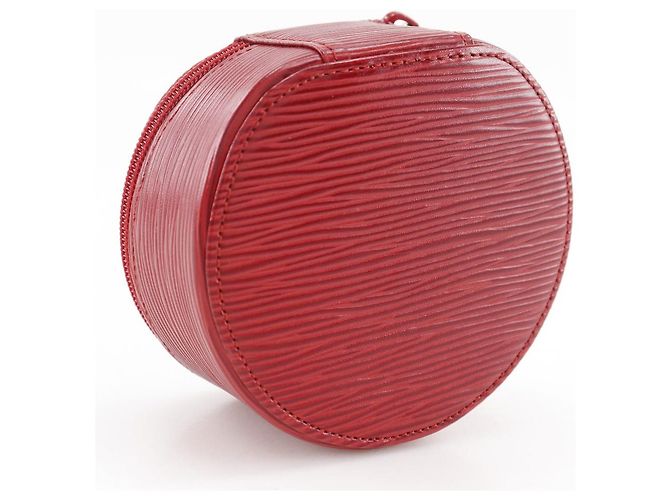 Schmuckkästchen Ecrin Bijoux 10 aus Epi-Leder von Louis Vuitton Rot - Ansicht 3