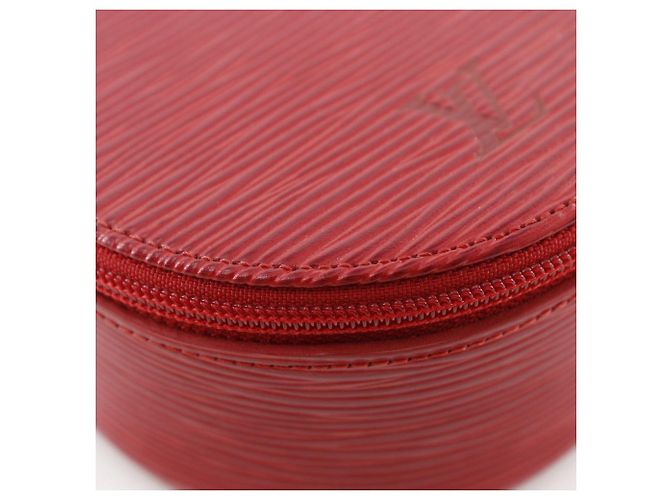 Schmuckkästchen Ecrin Bijoux 10 aus Epi-Leder von Louis Vuitton Rot - Ansicht 4