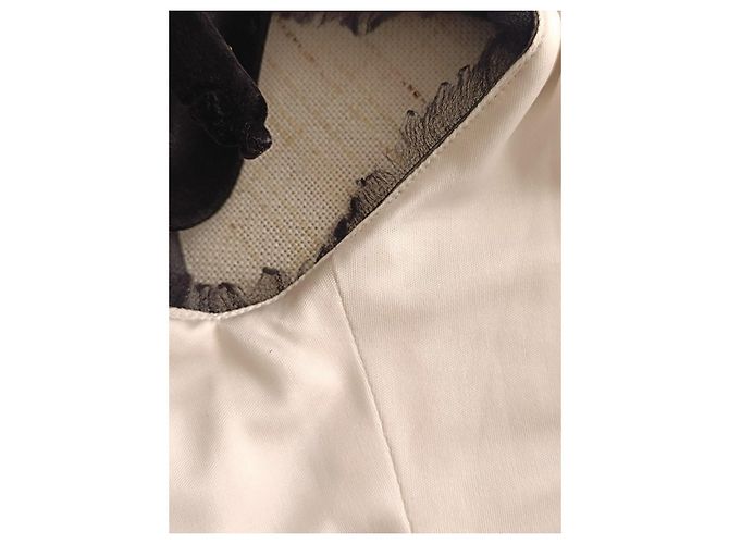 CHANEL 09A 2009 Karl Lagerfeld top de seda Gris - vista 10