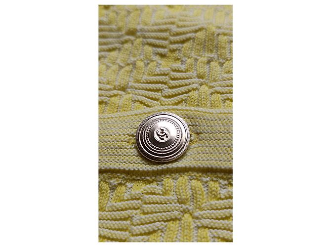 Conjunto de falda de algodón Chanel amarillo - vista 10