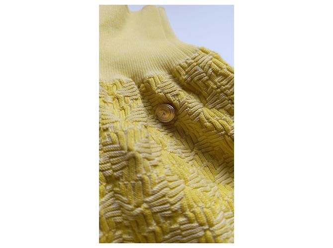 Conjunto de falda de algodón Chanel amarillo - vista 12