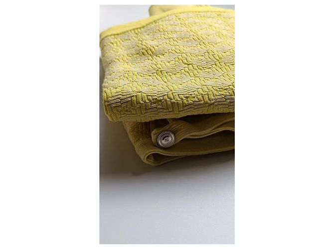 Conjunto de falda de algodón Chanel amarillo - vista 14