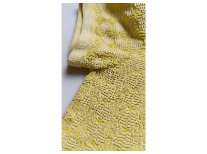 Conjunto de falda de algodón Chanel amarillo - vista 19