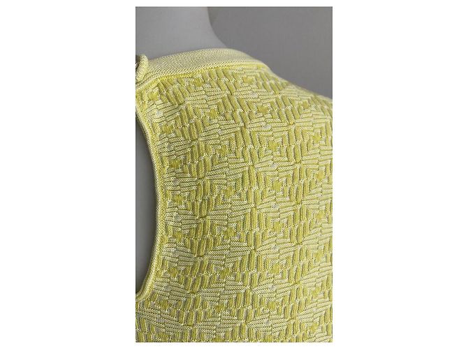 Conjunto de falda de algodón Chanel amarillo - vista 9