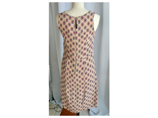 MARNI Vestido de Seda Sin Mangas 38 IT BE Multicolor - vista 3