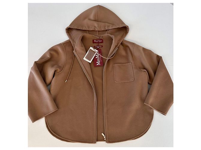 Weekend Max Mara Mina Pullover Wolle Kaschmir Seide Camel Kamel - Ansicht 2