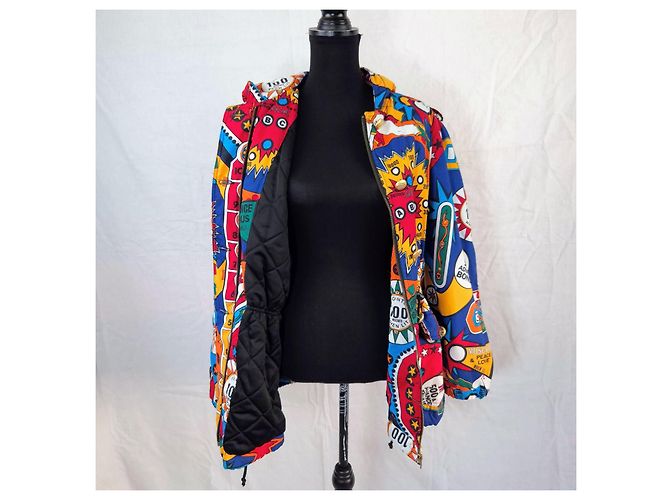 Parka con capucha Moschino Pinball Superhero Multicolor - vista 11