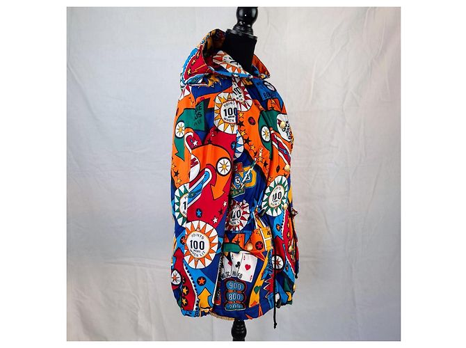 Parka con capucha Moschino Pinball Superhero Multicolor - vista 12