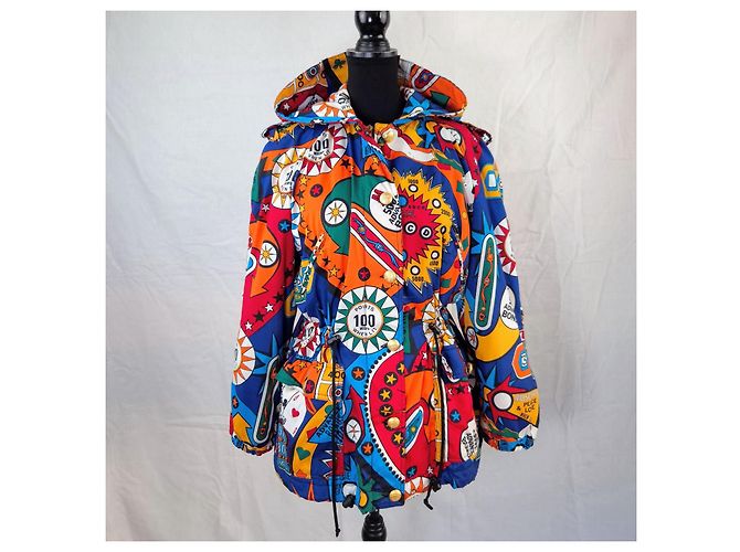 Parka con capucha Moschino Pinball Superhero Multicolor - vista 2