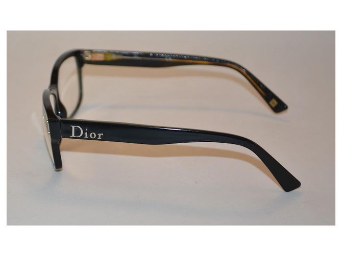 Lunettes Dior CD3202 Noires en Plastique - vue 3