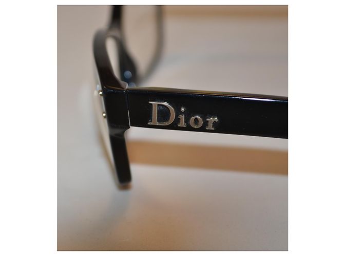 Lunettes Dior CD3202 Noires en Plastique - vue 4