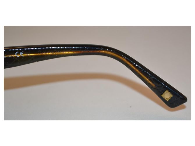 Lunettes Dior CD3202 Noires en Plastique - vue 5