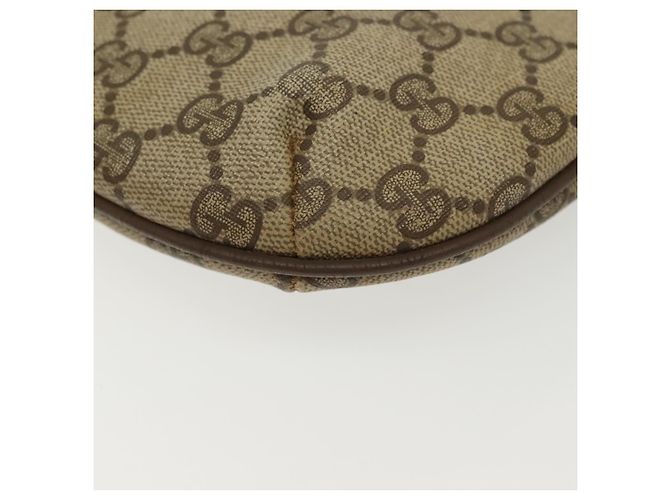 Gucci Borsa a Spalla GG Supreme PVC Beige Oro 904 02 020 Auth SW1461 D'oro - vista 13