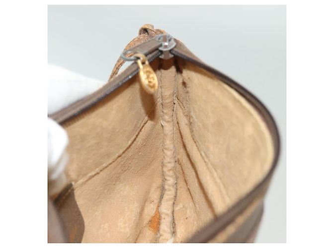 Gucci Borsa a Spalla GG Supreme PVC Beige Oro 904 02 020 Auth SW1461 D'oro - vista 18