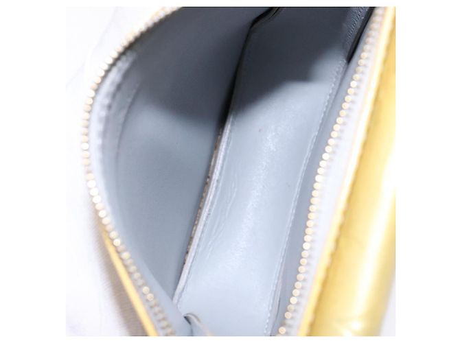 LOUIS VUITTON Bolsa de Accesorios Motto Monogram Vernis Gris M91030 LV Auth ep10575 - vista 10